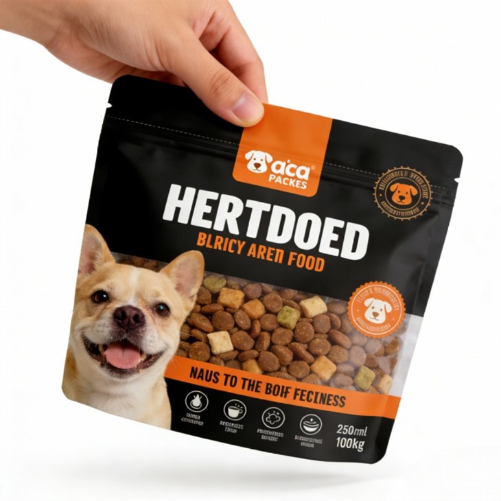 Pet Food Flat Bottom Bag high quality