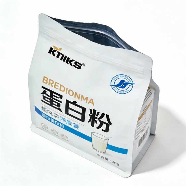 Protein Powder Flat Bottom Bag factory