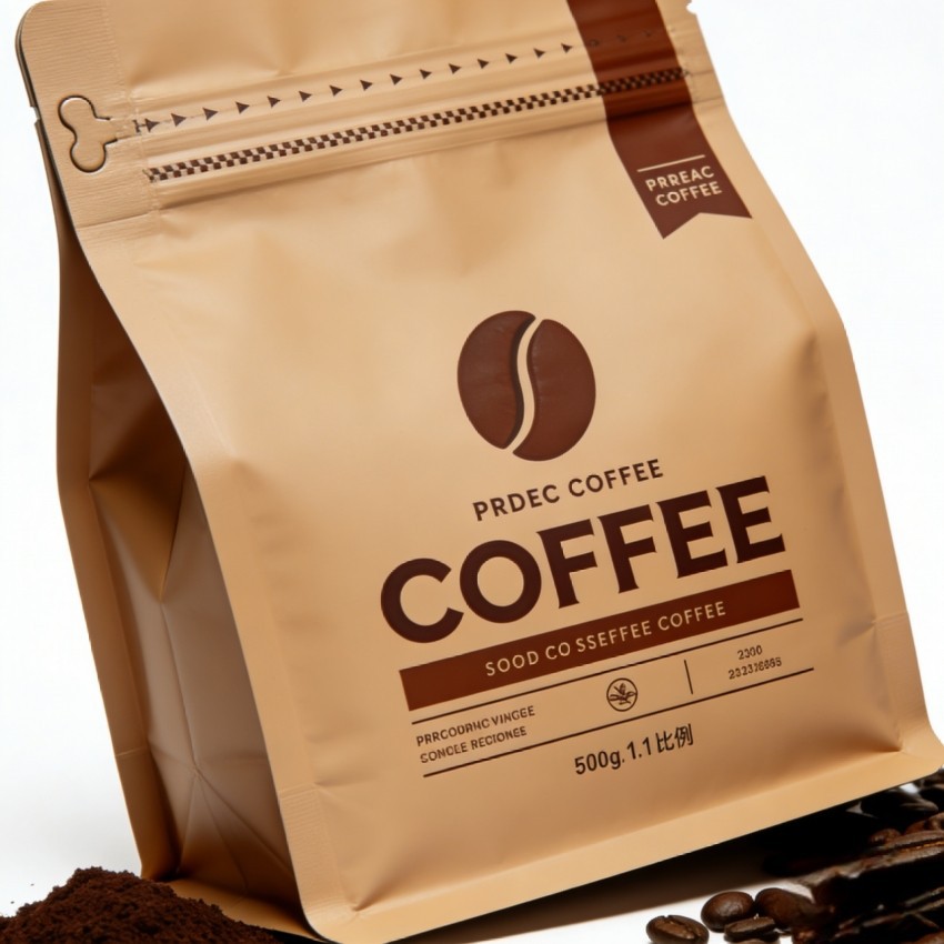 Flat Bottom Coffee Pouch factory