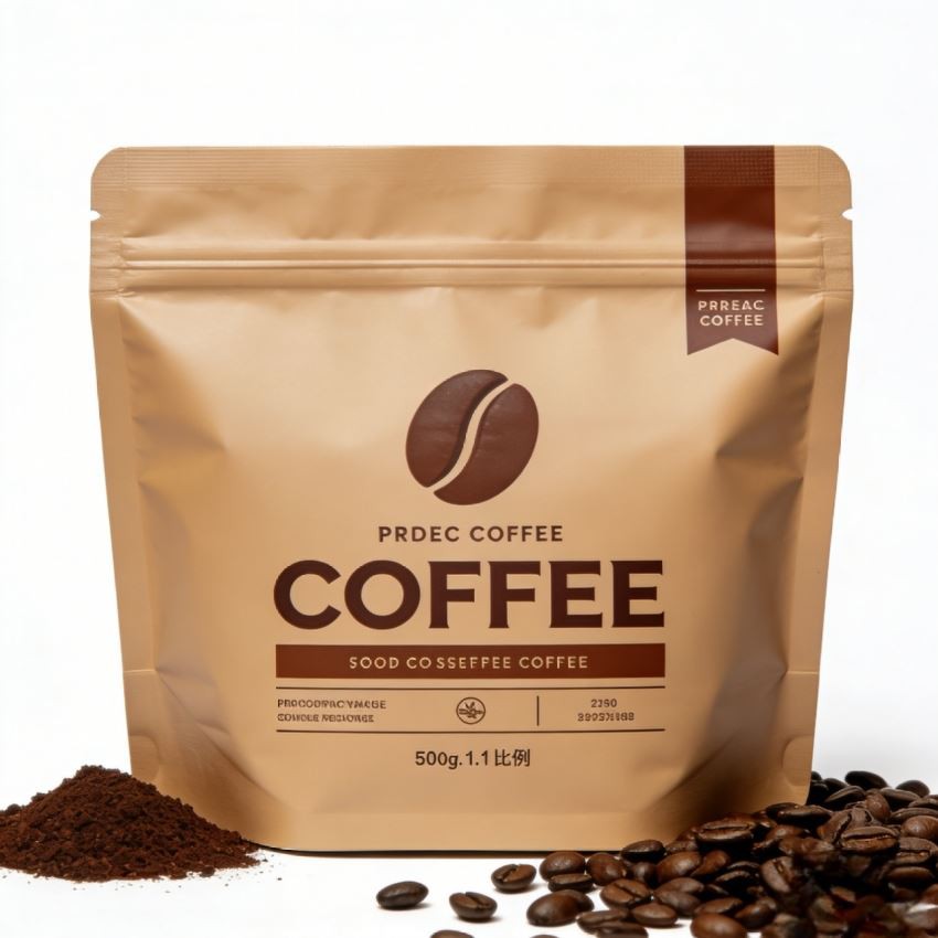 Flat Bottom Coffee Pouch