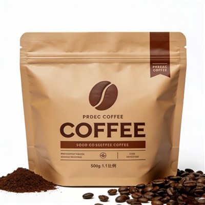 Borża tal-Kafè b'qiegħ ċatt
